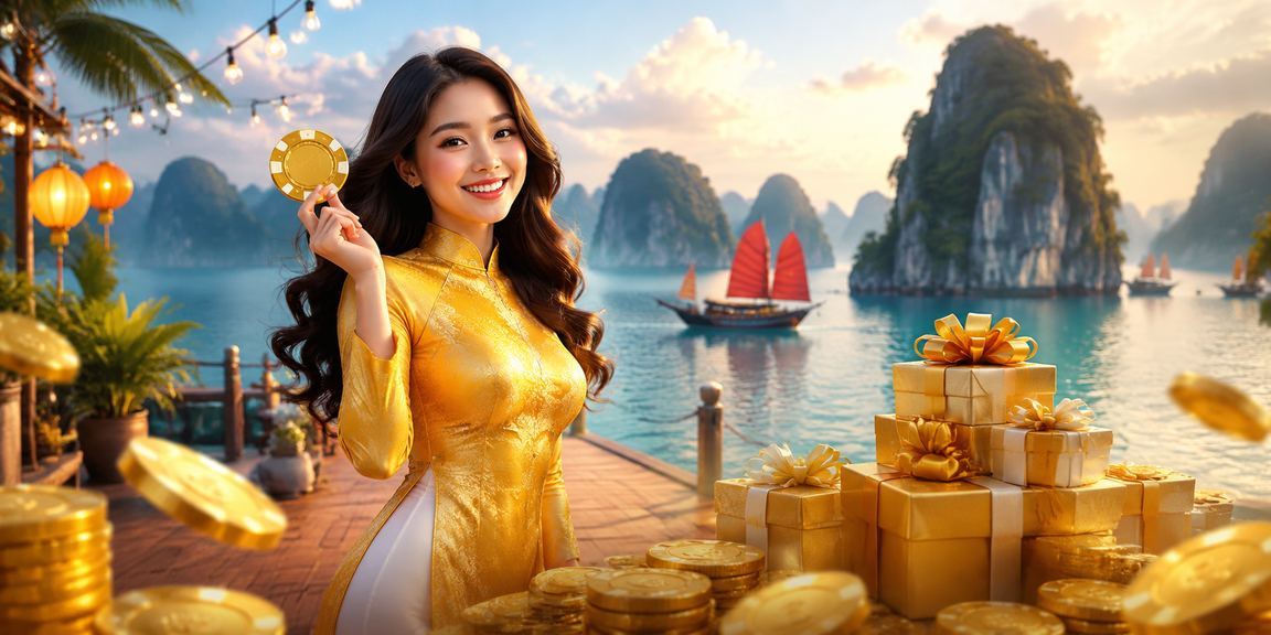 Người chơi VIP tại vịnh Hạ Long trải nghiệm cá cược cao cấp với trang phục áo dài truyền thống