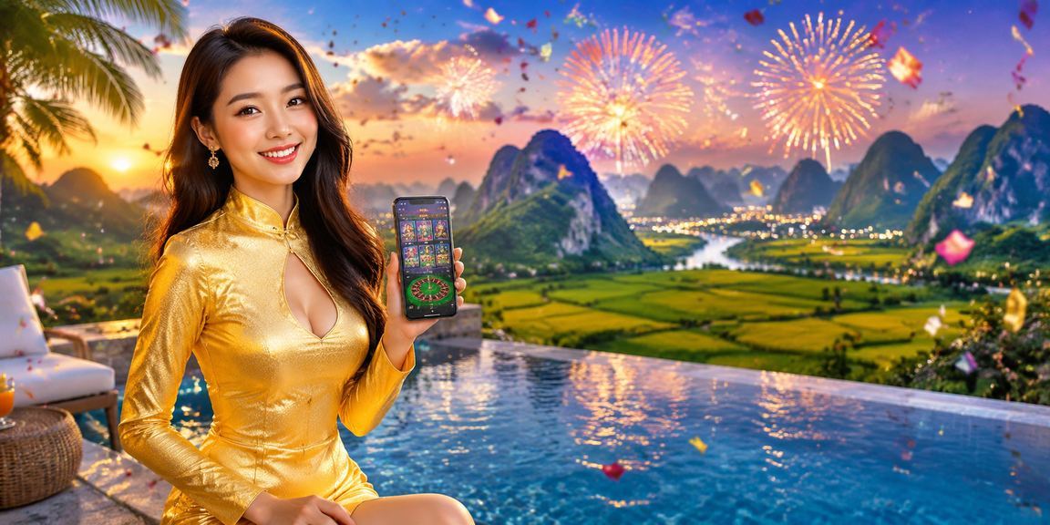 Người dùng Ninh Bình sử dụng app casino viet68 trong trang phục truyền thống