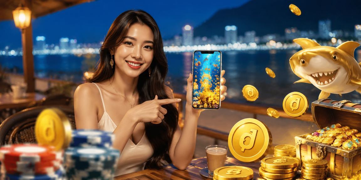 Người dùng Vũng Tàu trải nghiệm casino di động trong quán cà phê